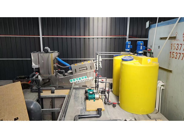 污水处理设备安装调试完成