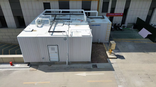 昆山医疗污水处理设备安装调试完成